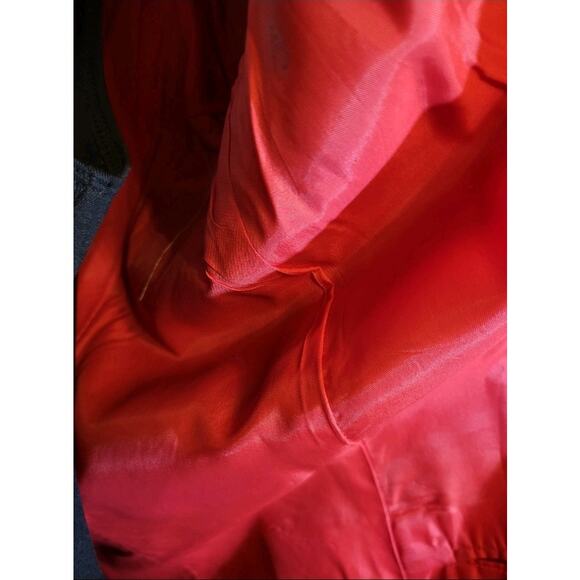 Vintage Augustus Red Wool Blazer Women's Size 10 Classic 1980s Power Jacket - Picture 9 of 14